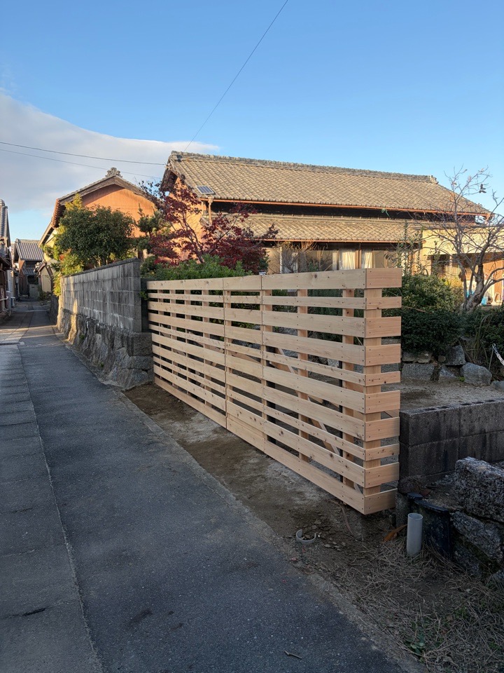 ウッドフェンス！ 画像